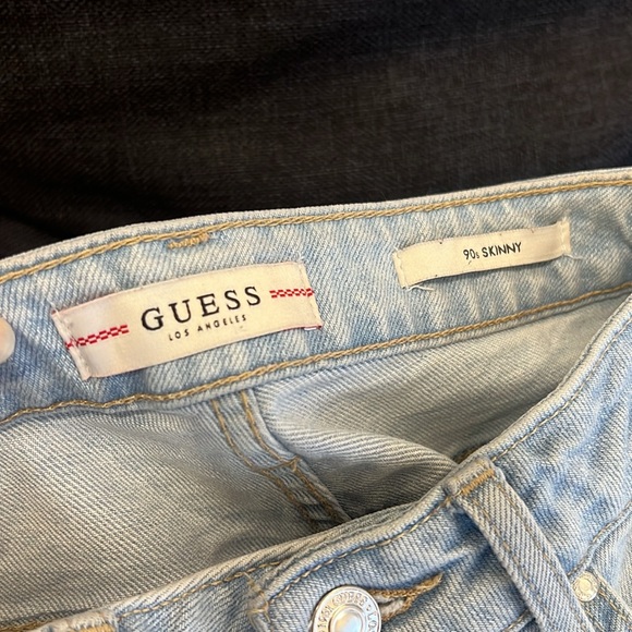 Guess 90’s skinny jeans light wash - Picture 8 of 9